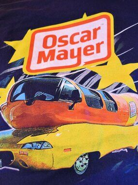 Size M, Dark Blue Oscar Mayer T Shirt